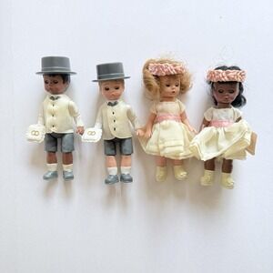 McDonald's Madame Alexander Dolls 2003‎ Wedding Party Set Of 4 Tuxedo Ringbearer